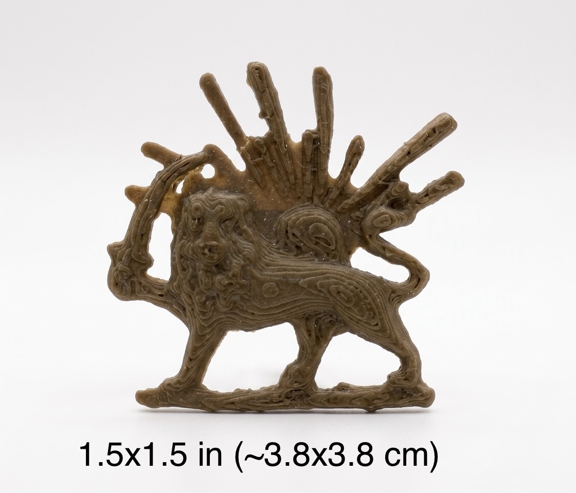 Pin_Lion and sun - Image 3